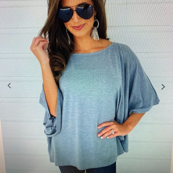 glam Tops - NWT Gray Dolman Top